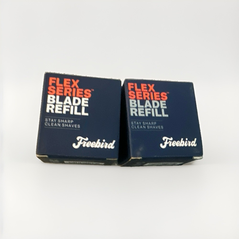 2X Freebird Flex Series Blade Refill Flexible Stainless Replacement BL1-1-US-EA1